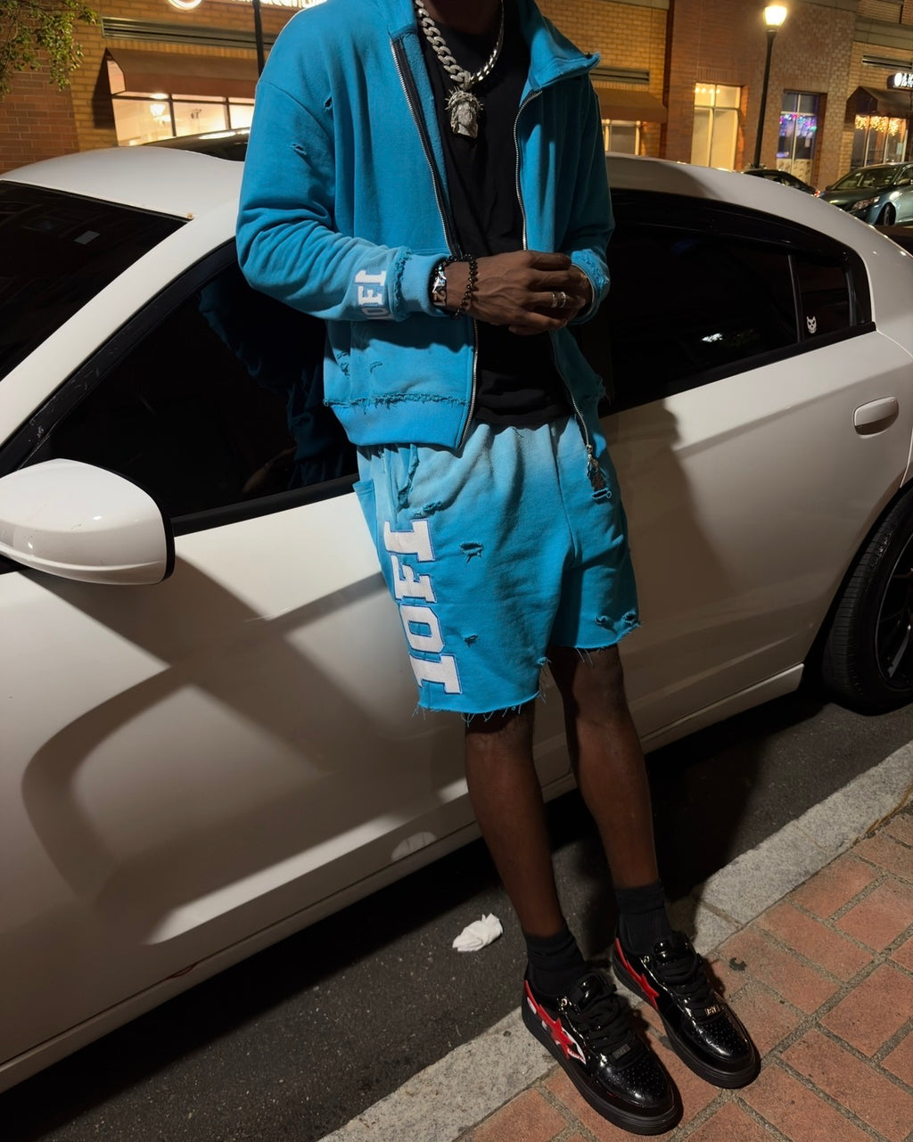1OF1 Blue Hoodie