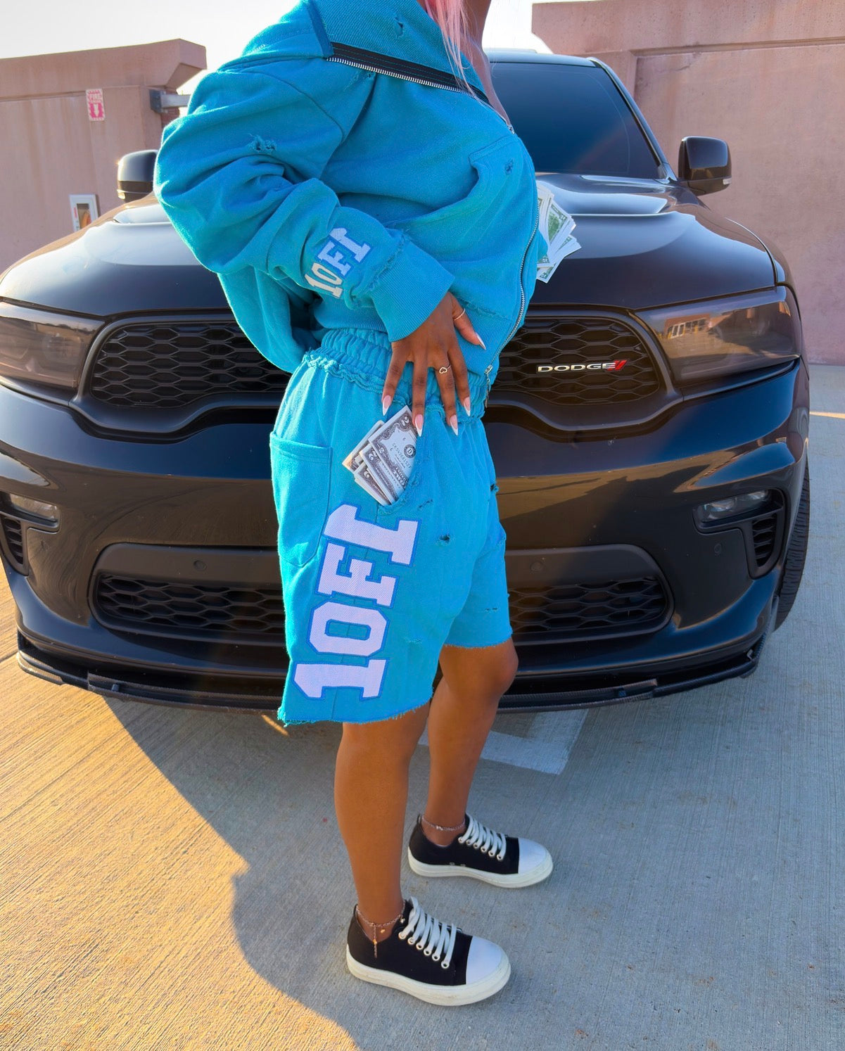 1OF1 Blue Hoodie