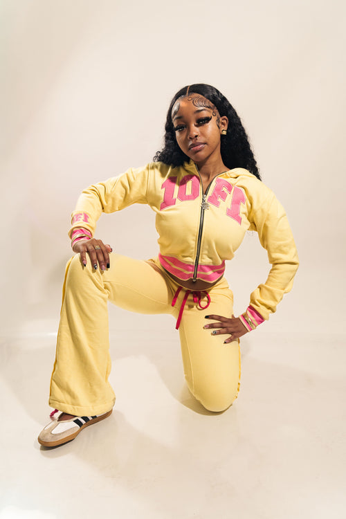 Buttercream Zip Up Hoodie