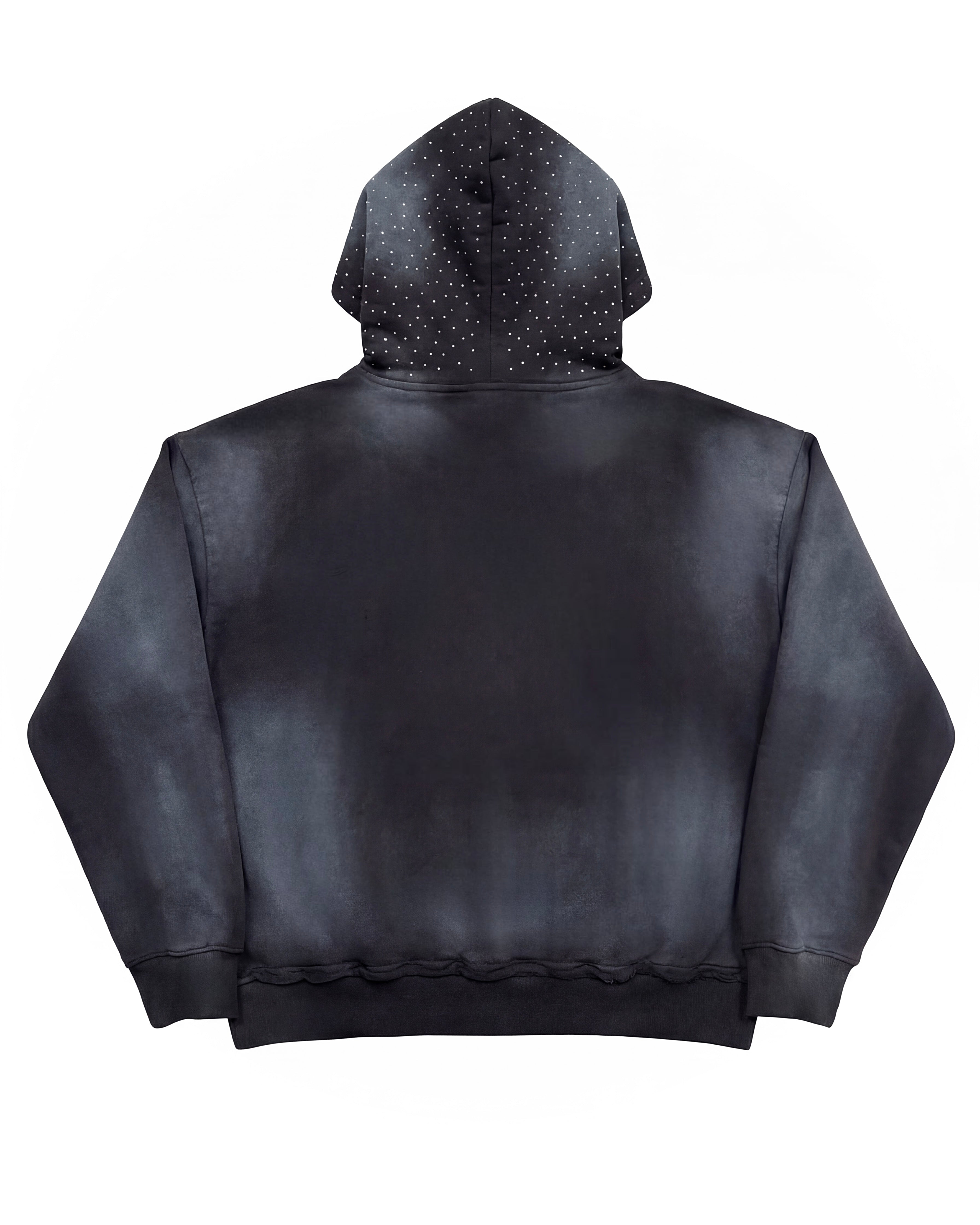 1of1 Rhinestone hoodie