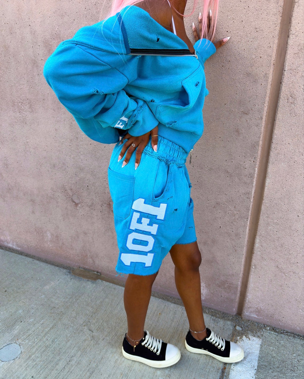 1OF1 Blue Shorts